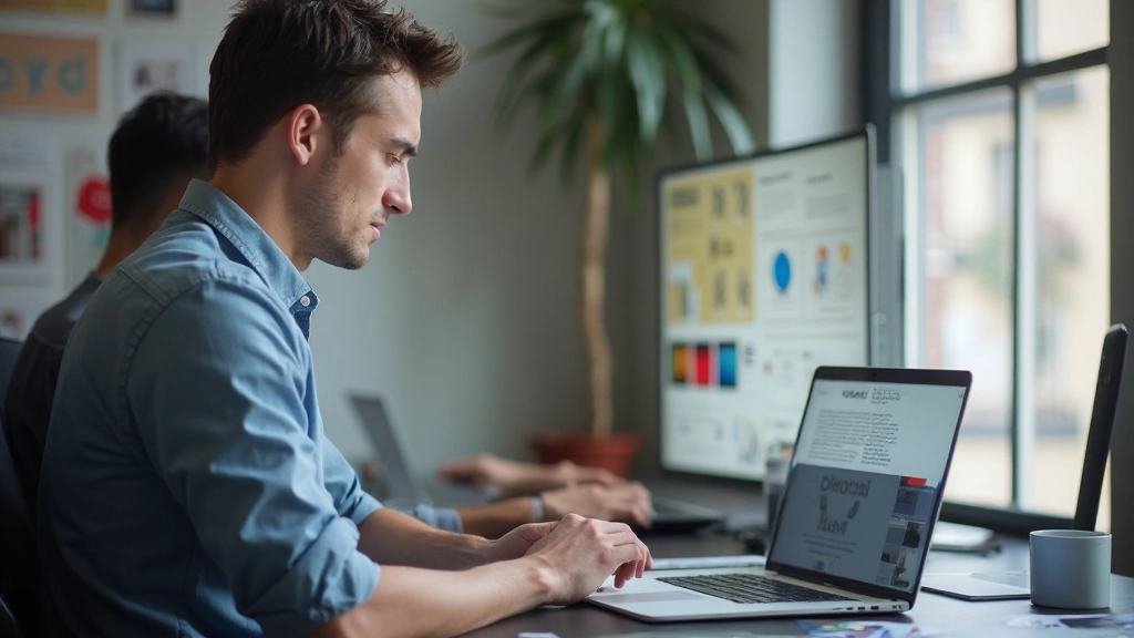 Примеры различных типографических стилей и цветовых комбинаций в веб-дизайне